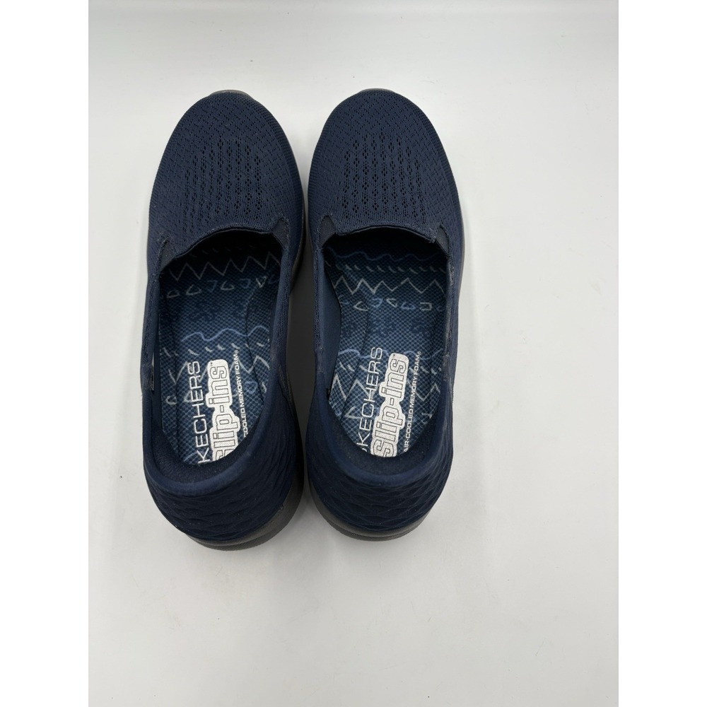 SKECHERS Hands Free Slip-ins Women's Navy Slip-On Casual Memory Foam 8.5 - Picture 5 of 10